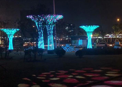 南京星空树灯光亮化工程设计